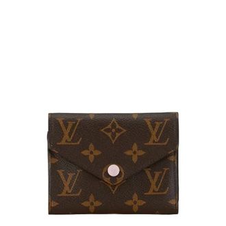 Louis Vuitton Pre-owned Wallets, female, Brown, Size: ONE SIZE Pre-owned Canvas wallets