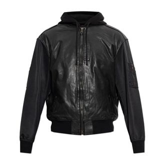 AllSaints Chase Jacket - Heren - Jassen - Zwart - Maat: L Katoen