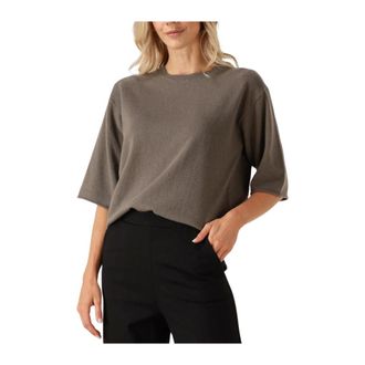 Knit-ted Truien & Vesten, Dames, Bruin, XL, Wol, Mer Tee