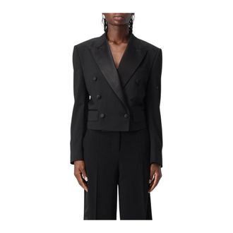 Dolce & Gabbana Double Breasted SatinLined Blazer