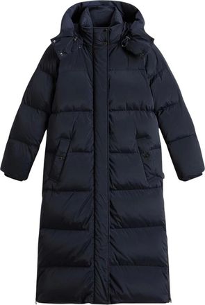 Woolrich Parka larga Kelly - Coats - Mujer - Azul - XS