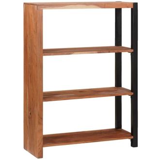 vidaXL Libreria Marrone, Nero 80 x 30 x 110 cm - Vidaxl