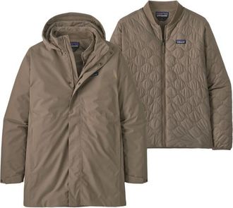 Patagonia Heyes Peak 3-In-1 Parka Parka f&uuml;r Herren | braun