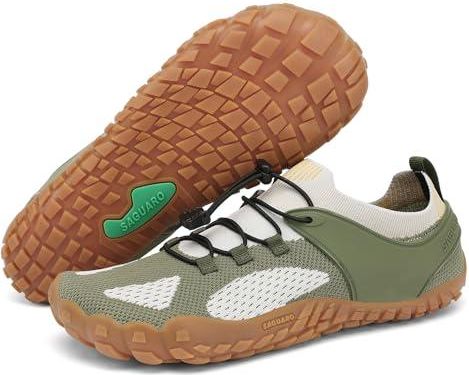 Chaussures Minimalistes Saguaro Homme/Femme - Trail Running Pieds Nus - Semelle Caoutchouc Souple