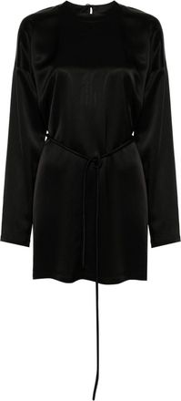 Nanushka Vanessa mini dress - women - Acetate/Polyester - S - Black