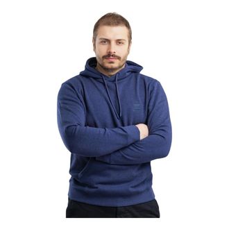 HUGO BOSS Hoodies & sweatvesten, Heren, Blauw, S, Katoen, Wetalk Hoodie