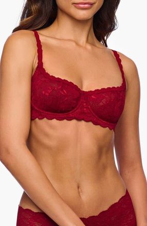 Cosabella Nsn Balconette Bra in Sindoor Red at Nordstrom, Size 32Dd