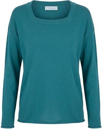 Malo Blue Cotton Womens Womens Sweater