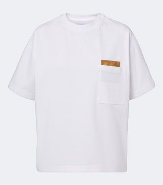 Bottega Veneta Camiseta Intrecciato de jersey de algod&oacute;n