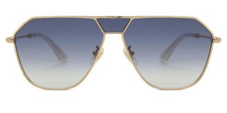Police SPLL89 HORIZON 8 0300 Mens Sunglasses Gold Size 62