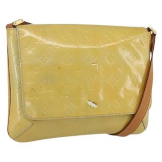 Louis Vuitton Pre-owned Cross Body Bags, female, Yellow, Size: ONE SIZE Pre-owned Leather Cross Body Bag
