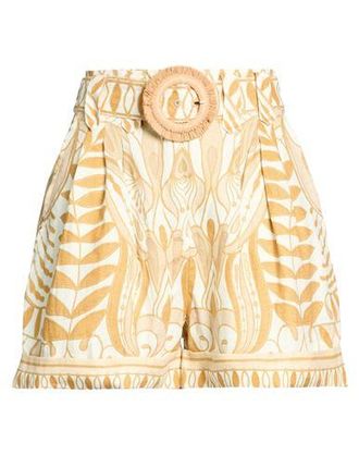 Farm Rio LACE NATURE OFF-WHITE SHORTS