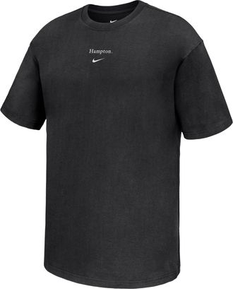 Nike Mens College (Hampton University) Short-Sleeve T-Shirt in Black | M11766HMTU26-BLK