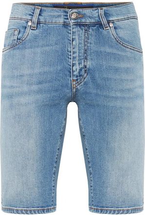 Billionaire Boys Club Bermuda Palms - Heren - Denim shorts - Blauw - W28 - Leer - Korte Broeken