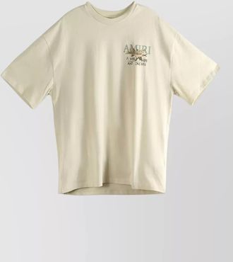Amiri cotton oversized graphic print t-shirt
