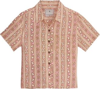 Royal Robbins Camino Pucker S/S Bluse f&uuml;r Damen | beige