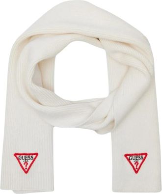 Guess Viscose Blend Sjaal - Dames - Wintersjaals - Beige - ONE Size - Polyester - Accessoires