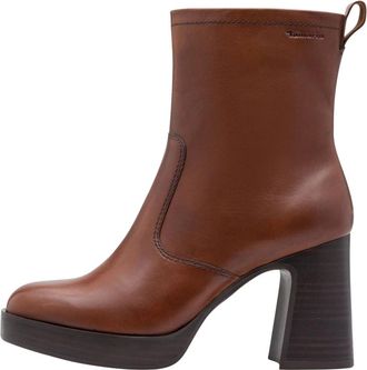 Tamaris Stivaletto in Pelle - - Shoes - Donna - Marrone - 38 EU