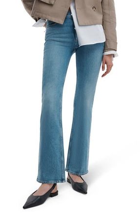 Rag & Bone Peyton Mid Rise Bootcut Jeans in Everglade at Nordstrom, Size 23