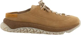 Birkenstock Tan 1774 Uerzell Lace-Up Suede Mules