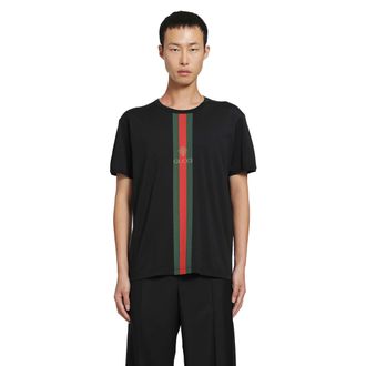 Gucci Web Crest Logo T-Shirt