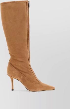 Jimmy Choo London leather knee-high boots