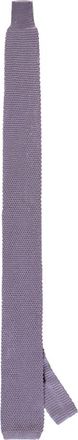 Corneliani Zijden Gebreide Stropdas - Heren - Stropdassen - Paars - ONE Size - Accessoires