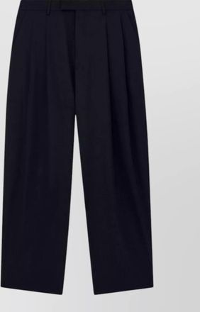 Giorgio Armani virgin wool pleated tailored shorts