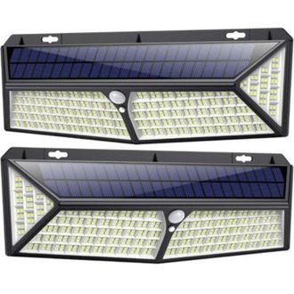 OEM L&aacute;mpara Solar Led De 430 Led [potente - 3500 L&uacute;menes - &Aacute;ngulo De Haz De 270&deg;] Iluminaci&oacute;n Exterior Con Sensor De Movimiento, Foco Inal&aacute;mbrico, Resiste