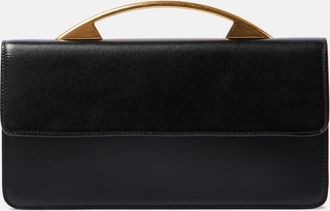 The Row Nia leather shoulder bag