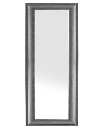 Beliani Beliani - Specchio Moderno Da Parete Con Cornice Nera 51x141cm Lunel