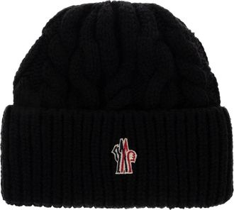 Moncler Apr&egrave;s-Ski Muts - Dames - Hoeden - Zwart - ONE Size - Wol - Accessoires