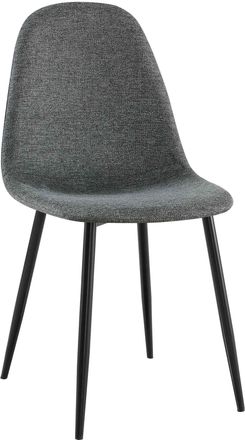 Clp Silla De Comedor Napier Gris Tela