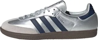 adidas Samba OG Matte Silver Night Indigo Gum LA2685