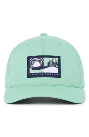 Travis Mathew Player Parking Only Baseball Cap in Wasabi at Nordstrom