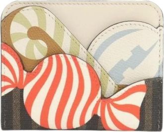 Fendi Pre-owned Wallets, female, Multicolor, Size: ONE SIZE Pre-owned Business card case