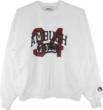 AMBUSH Felpa con logo - Bianco