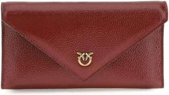 Pinko Bos Taurus Schoudertas - Dames - Clutches - Rood - ONE Size - Leer - Tassen