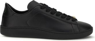 Valentino Garavani Black Lace Up Sneakers