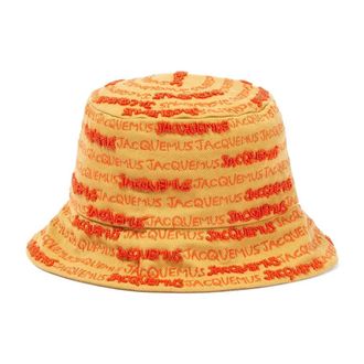 Jacquemus Hats, female, Beige, Size: 58 CM Cappello