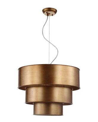 Jonathan Y Designs Jonathan Y Lynn 21In 3-Tier Metal Led Pendant
