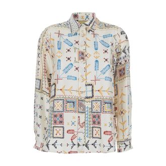 Momoni Mujer, Blusas y Camisas, Multicolor, Talla: S