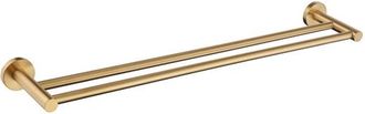 Adema Rise Dubbele Handdoekrek - 60 cm - passend bij Grohe Brushed Cool Sunrise