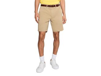 Polo Ralph Lauren 9 Straight Fit Performance Shorts Mens Shorts Classic Khaki : 40 9, Cotton/Elastane/Polyester