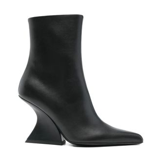 MUGLER Heeled Boots, female, Black, Size: 10 US Heeled Boots