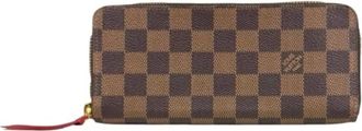 Louis Vuitton Pre-owned Wallets, female, Brown, Size: ONE SIZE Pre-owned Long wallet (bi-fold)