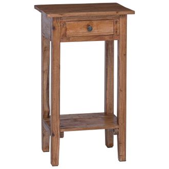 vidaXL Soporte De Plantas Marr&oacute;n 34 X 25 X 52 Cm Madera De Caoba Vidaxl