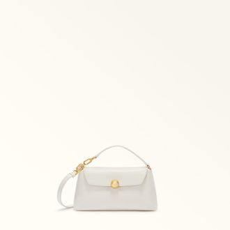 Furla Sfera Soft Mini Bag Xl Panna White Nappa Leather Woman
