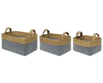Kaemingk Cesta De Fieltro Grande 40 Cm. &Uacute;nica Pieza