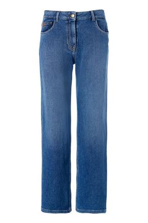 Mart Visser Livia Denim Broek Medium Blauw Denim